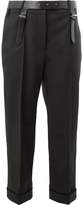 Thumbnail for your product : Vera Wang cropped tailored trousers