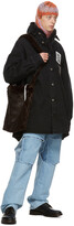 Thumbnail for your product : Raf Simons Black Denim Zip Pocket Big Fit Shirt