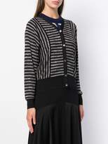 Thumbnail for your product : Sonia Rykiel striped V-neck cardigan