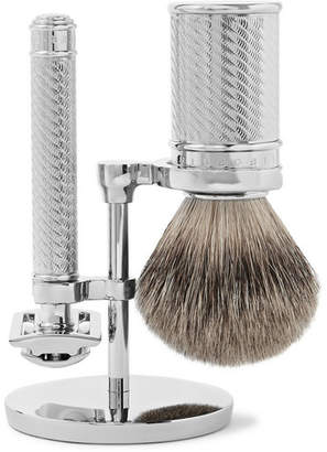 Baxter of California Three-piece Shaving Set - Silver
