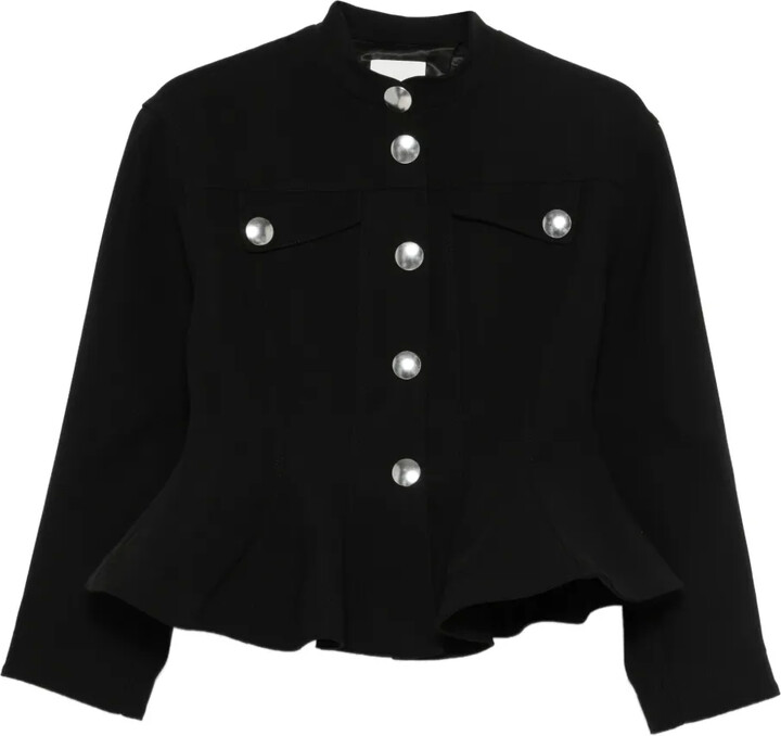 Sandro Peplum-Hem Jacket