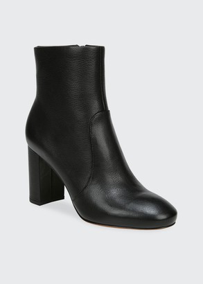 Vince Brannen Leather Ankle Booties