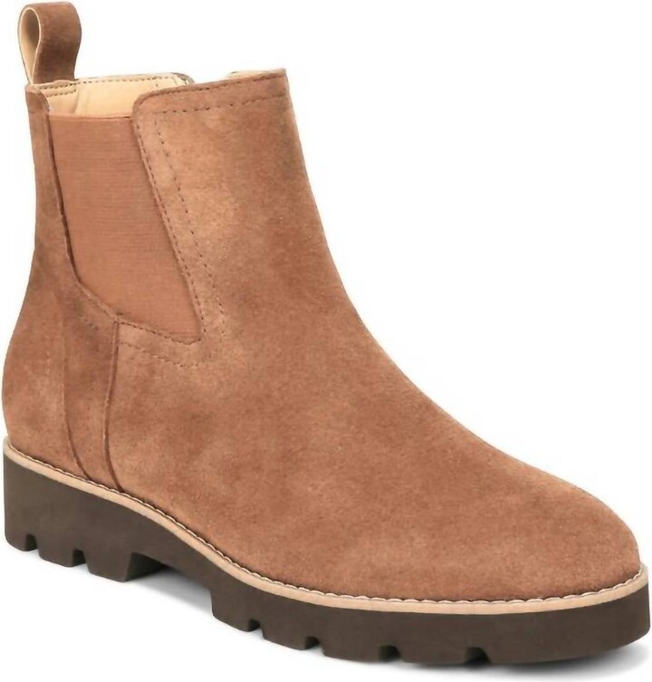 Vionic Women's Brighton Ankle Boot In Mink