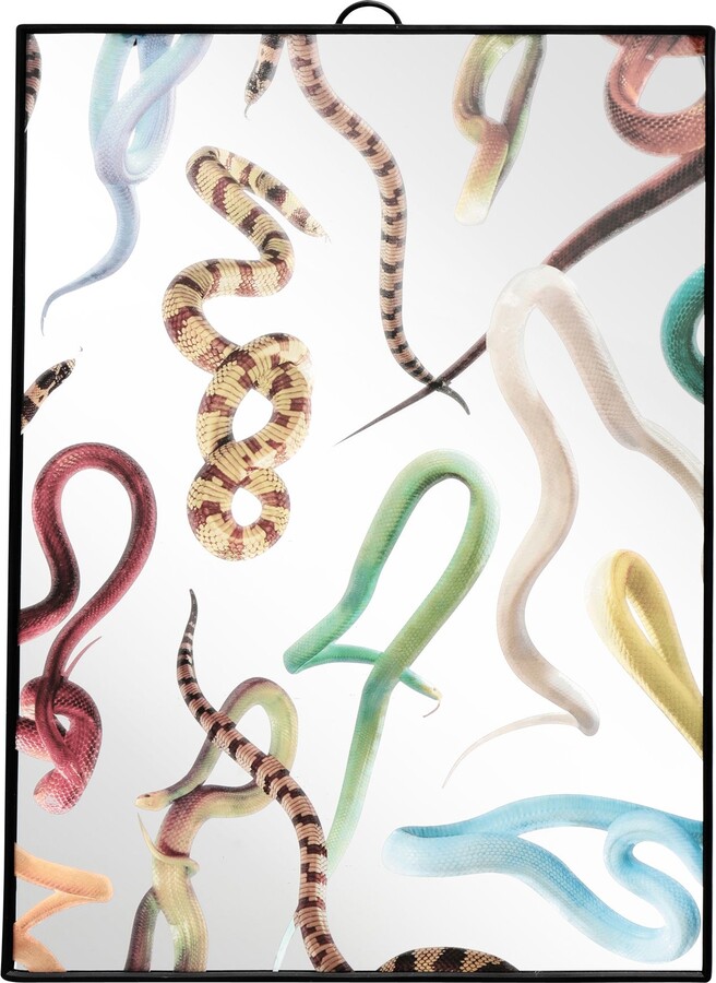 Seletti Toiletpaper Hands with Snakes Mirror