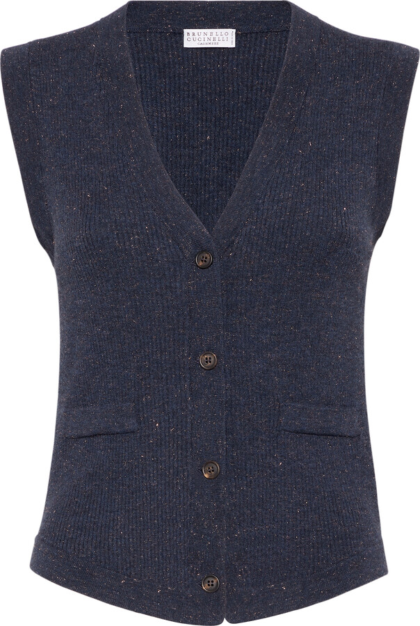 Brunello Cucinelli Cashmere knit vest