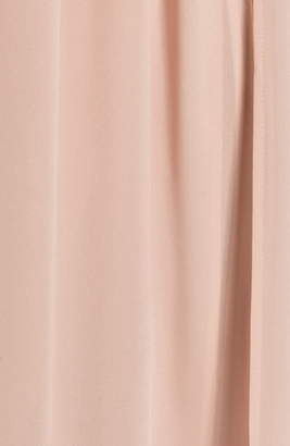 Lulus Plunging V-Neck Chiffon Gown