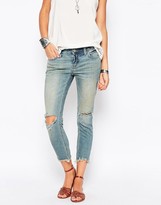 Thumbnail for your product : Free People Midrise Skinny Jeans