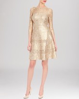 Thumbnail for your product : Kay Unger Dress - Bonded Lace