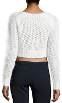 Thumbnail for your product : Dex Knit Cropped Sweater, Ivory
