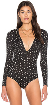 Thumbnail for your product : Clayton Austin Bodysuit in Black