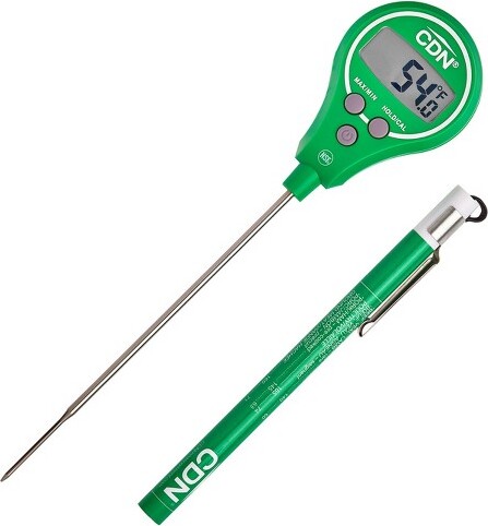 CDN CDNDigitalLollipopThermometer,4SecondResponseTime,4.3-InchStem,Green