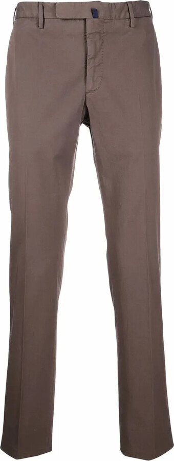 Incotex Tailored-Cut Cotton Trousers