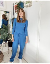 Thumbnail for your product : Little Mistress Blue Jogger Loungewear Co-ord
