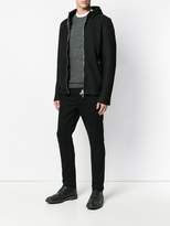 Thumbnail for your product : Giorgio Brato hooded zip jacket