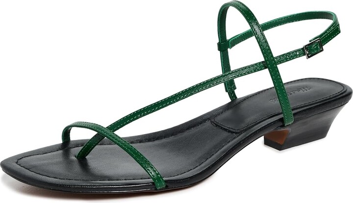 Madewell Women's The Maycie Asymmetric T-Strap Sandals
