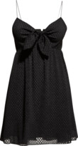 Thumbnail for your product : Alice + Olivia Melvina Tie-Front Babydoll Dress