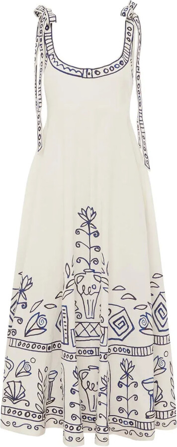 ALÉMAIS Leela midi dress