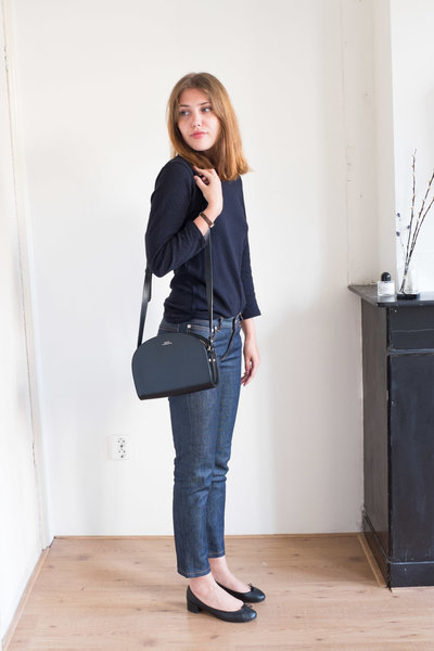 Fashion Look Featuring A.P.C. Cropped Jeans and A.P.C. Cropped Jeans by  sartreuse - ShopStyle