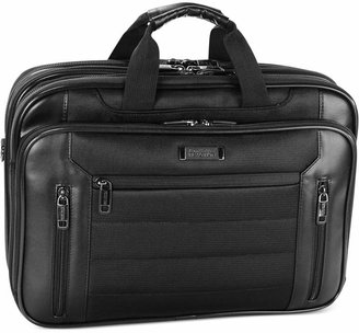 Kenneth Cole Reaction An Easy Decision" Double Gusset Checkpoint Friendly Laptop Brief