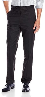 Tommy Hilfiger Men's Gaines Black-Check Flat-Front Dress Pant