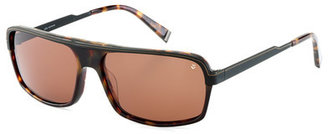John Varvatos Men's V751 Tortoise Sunglasses