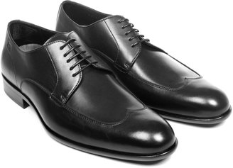 Boss Black Hugo Boss Brokin Black Leather Shoes