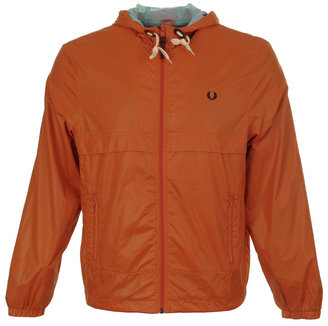 Fred Perry Ripstop Heritage Cagoule Jacket Orange