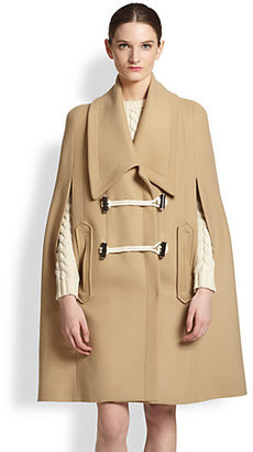 Carven Double-Breasted Cape