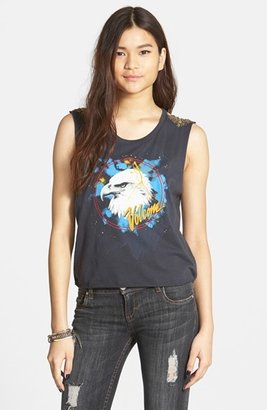 Volcom 'Tees Me' Embellished Graphic Muscle Tank