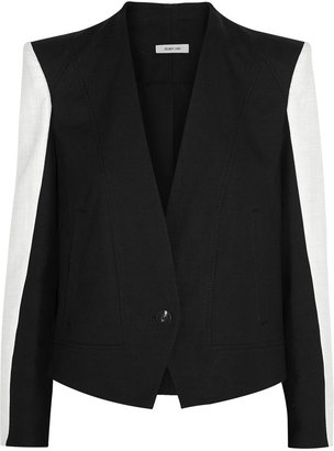 Helmut Lang Two-tone woven jacket