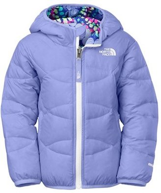 The North Face 'Moondoggy' Reversible Quilted Down Jacket (Toddler Girls)