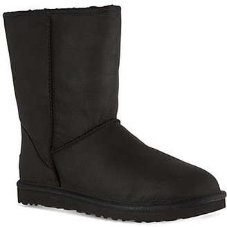 UGG Classic short leather boots