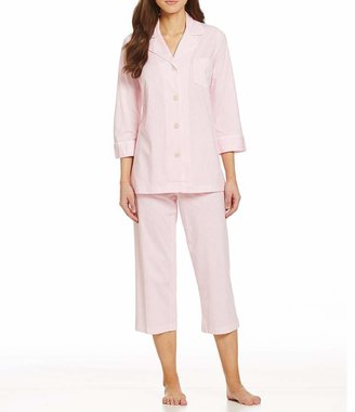 Lauren Ralph Lauren Striped Jersey Pajamas