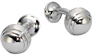Montblanc Silver Ball Cuff Links