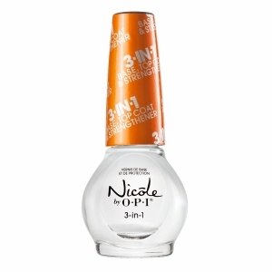 OPI 3 in 1 Base, Top Coat and Strengthener, Clear