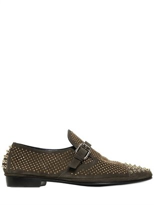 Giuseppe Zanotti Homme - Studded Suede Loafers