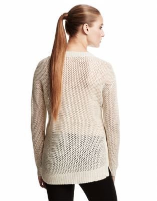 DKNY Novelty Stitched Sweater