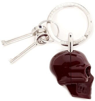 Alexander McQueen Skull padlock  keyring
