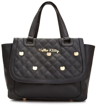 Hello Kitty Quilted Stud Satchel