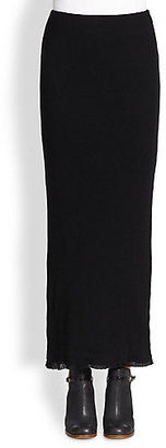 James Perse Cotton/Cashmere Knit Maxi Skirt