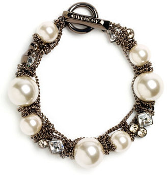Givenchy Small Faux Pearl Bracelet