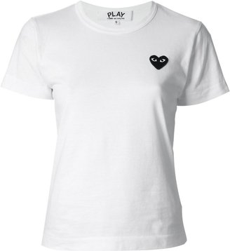 Comme des Garcons Play embroidered heart t-shirt