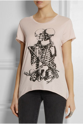 Zoe Karssen Skull Lovers cotton-blend jersey T-shirt