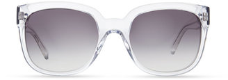 Marc by Marc Jacobs Clear Gradient Sunglasses, Gray