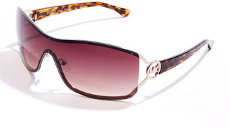 MICHAEL Michael Kors Verona Rimless Shield Sunglasses
