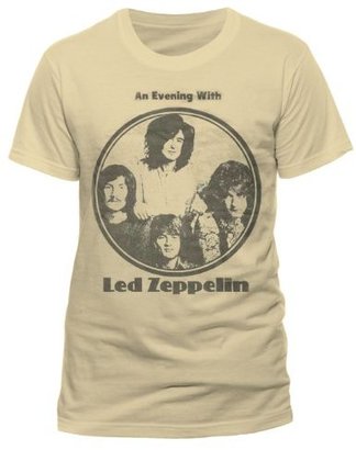 Live Nation Led Zeppelin Evening With Unisex T-shirt (Natural)