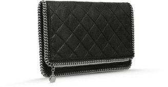 Stella McCartney Falabella Quilted Fold Over Clutch