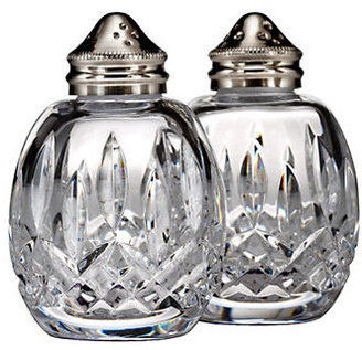 Waterford Wedgwood Classic Lismore Round Salt and Pepper