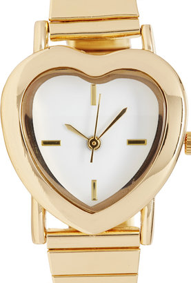 Forever 21 Heart-Shaped Analog Watch