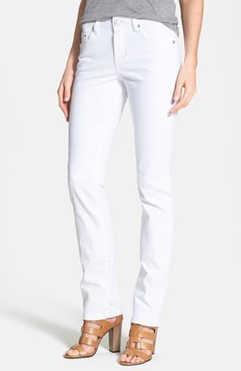 Jag Jeans 'Jackson Stretch Straight Leg Jeans (White) (Petite)